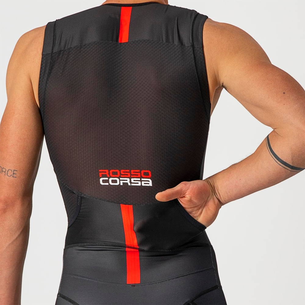 Trisuit 2 Castelli Part Free San Remo Manga Corta