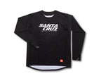 Jersey Santa Cruz Team manga larga Moon Dust vista frontal.