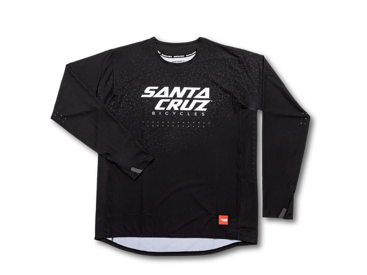 Jersey Santa Cruz Team manga larga Moon Dust vista frontal.