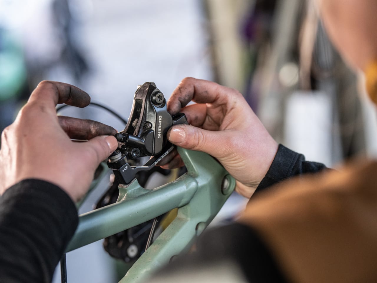 Adaptador Freno Disco Powermount 140-160