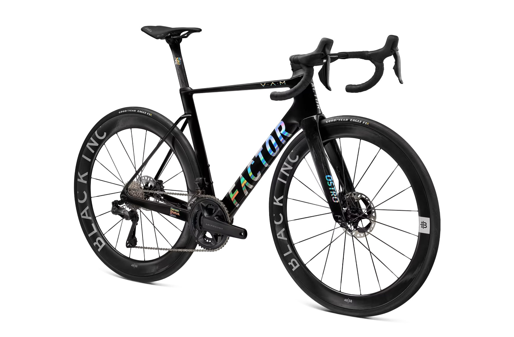 Bicicleta Factor Ostro V.A.M 2.0 - Gloss Chrome