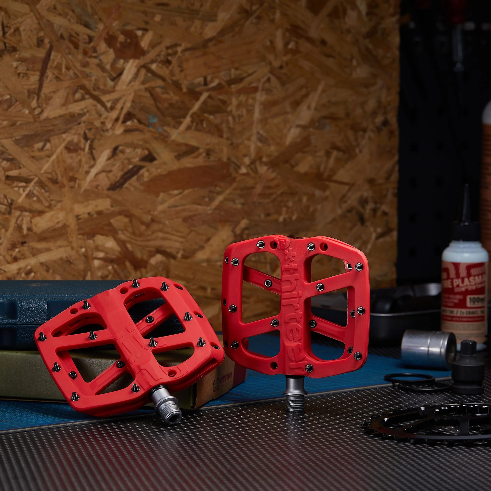 Pedal E-Thirteen Base Mtb Flat Plastico