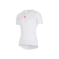Base Layer Castelli Pro Issue SS blanco, prenda completa de manga corta