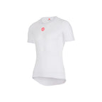 Base Layer Castelli Pro Issue SS blanco, prenda completa de manga corta