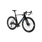 Bicicleta Factor Ostro VAM 2.0 Carbon Chrome en vista diagonal con la bicicleta completa