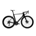 Bicicleta Factor Ostro VAM 2.0 Carbon Chrome en vista lateral con la bicicleta completa