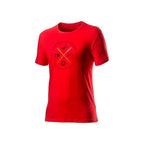 Camiseta Castelli Sarto roja, vista frontal