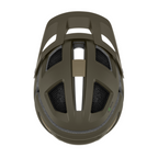 Casco Smith Forefront 3 Matte Forest con ventilación Koroyd, vista superior sobre fondo blanco