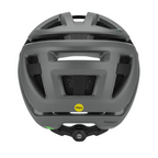 Casco Smith Forefront 3 Matte Slate con Mips, Koroyd y sistema BOA, vista posterior sobre fondo blanco