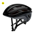 Casco Smith Persist Mips Black Cement, vista lateral izquierda sobre fondo blanco