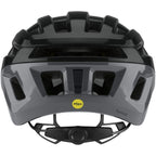 Casco Smith Persist Mips Black Cement con dial VaporFit, vista posterior sobre fondo blanco