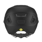 Casco infantil Smith Sidekick Jr Matte Black con Mips y dial de ajuste, vista posterior sobre fondo blanco