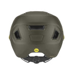 Casco infantil Smith Sidekick Jr Matte Forest con Mips y dial de ajuste, vista posterior sobre fondo blanco