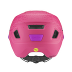 Casco infantil Smith Sidekick Jr Matte Lollipop Fade con Mips y dial de ajuste, vista posterior sobre fondo blanco