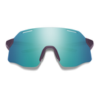 Gafas Smith Vert Running Matte Amethyst con lente Opal Mirror ChromaPop, vista lateral sobre fondo blanco
