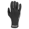 Guante Castelli Perfetto RoS W negro, vista del dorso con logo Castelli