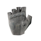 Guante de ciclismo Castelli Premio Evo negro, vista palmar con acolchado Castelli Damping System