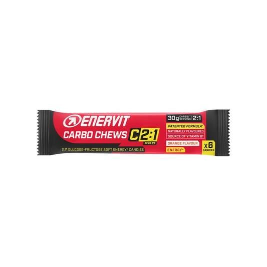 Enervit Carbo Chews C2:1 Pro Orange 6 Chews