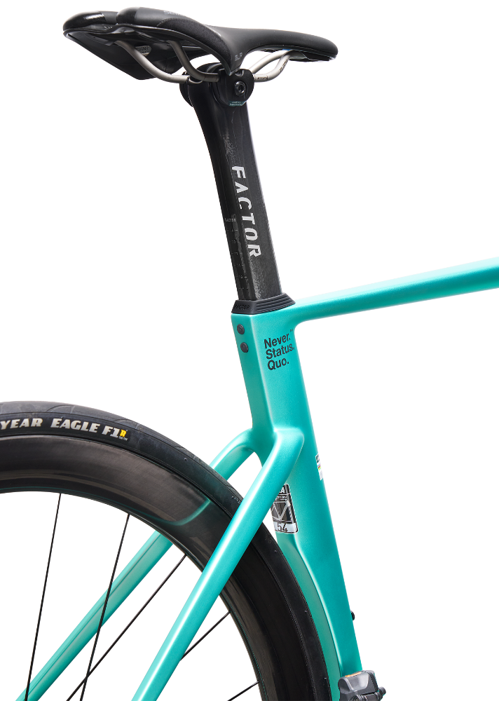 Bicicleta Factor Monza - Steel Green