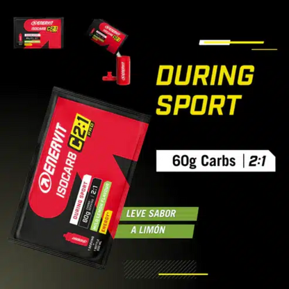 Sobre Enervit Isocarb C2:1 Pro Lemon 65g
