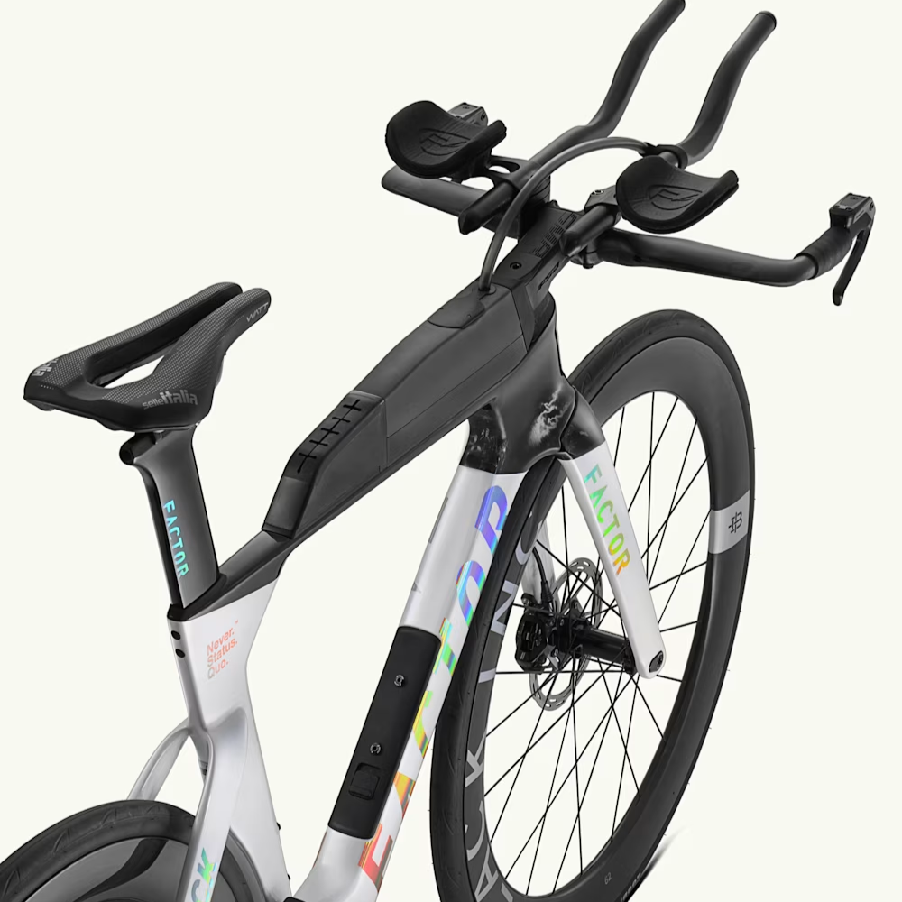 Bicicleta Factor Slick - Shadow White