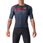 Jersey Castelli Climbers 3.0 SL Saville Blue, vista frontal