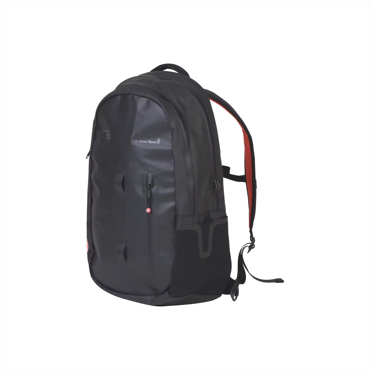 Morral Castelli Gear Backpack 26L negro, vista frontal completa
