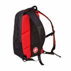 Morral Castelli Gear Backpack 26L negro, vista posterior con correas