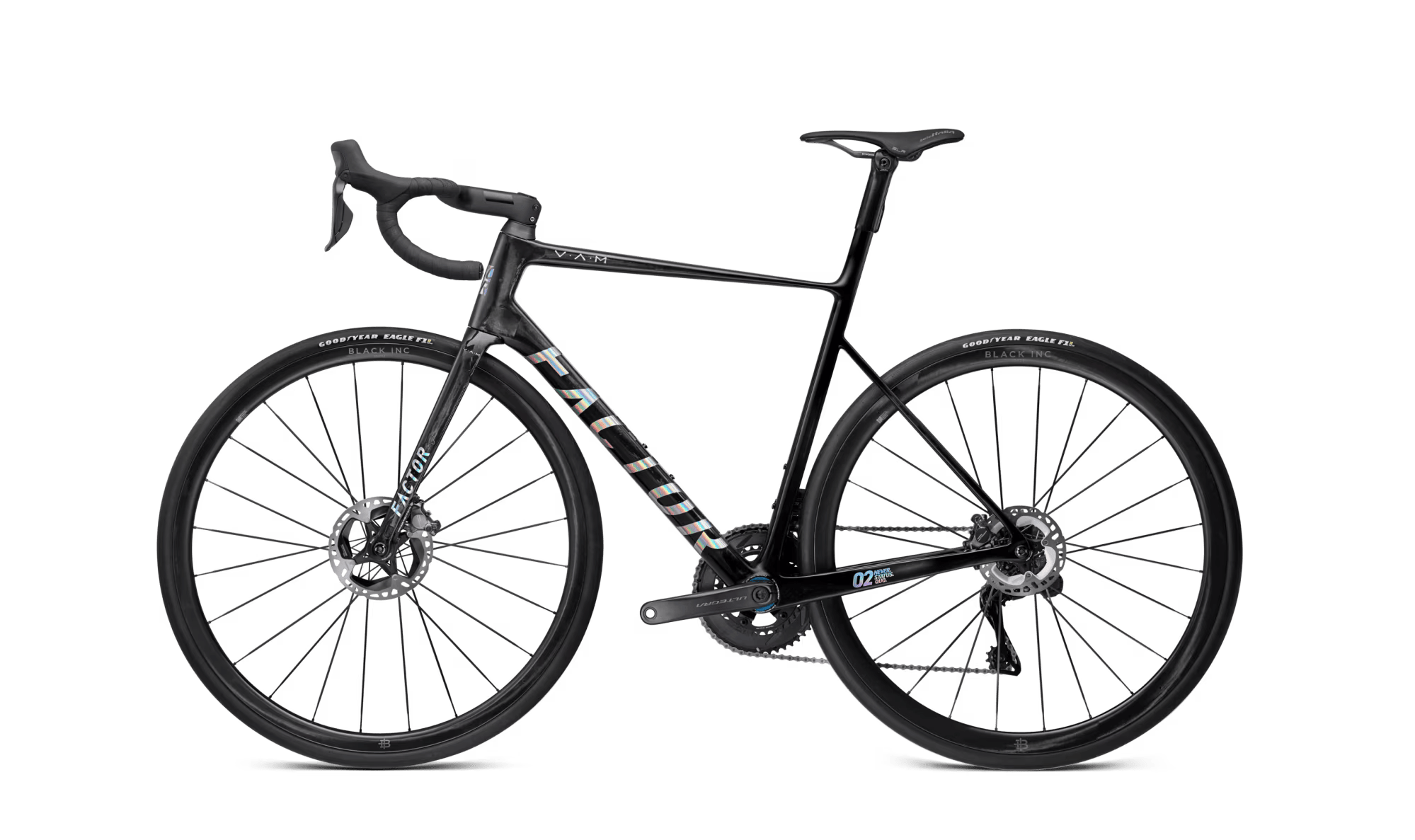 Bicicleta Factor New O2 V.A.M - Chrome