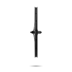 Rueda trasera Black Inc 58 Jet Black vista de perfil sobre fondo blanco.