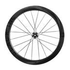 Set de ruedas Black Inc 48/58 Jet Black en vista frontal sobre fondo blanco.