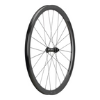 Rueda Black Inc Thirty Four Gravel en vista de tres cuartos izquierda.