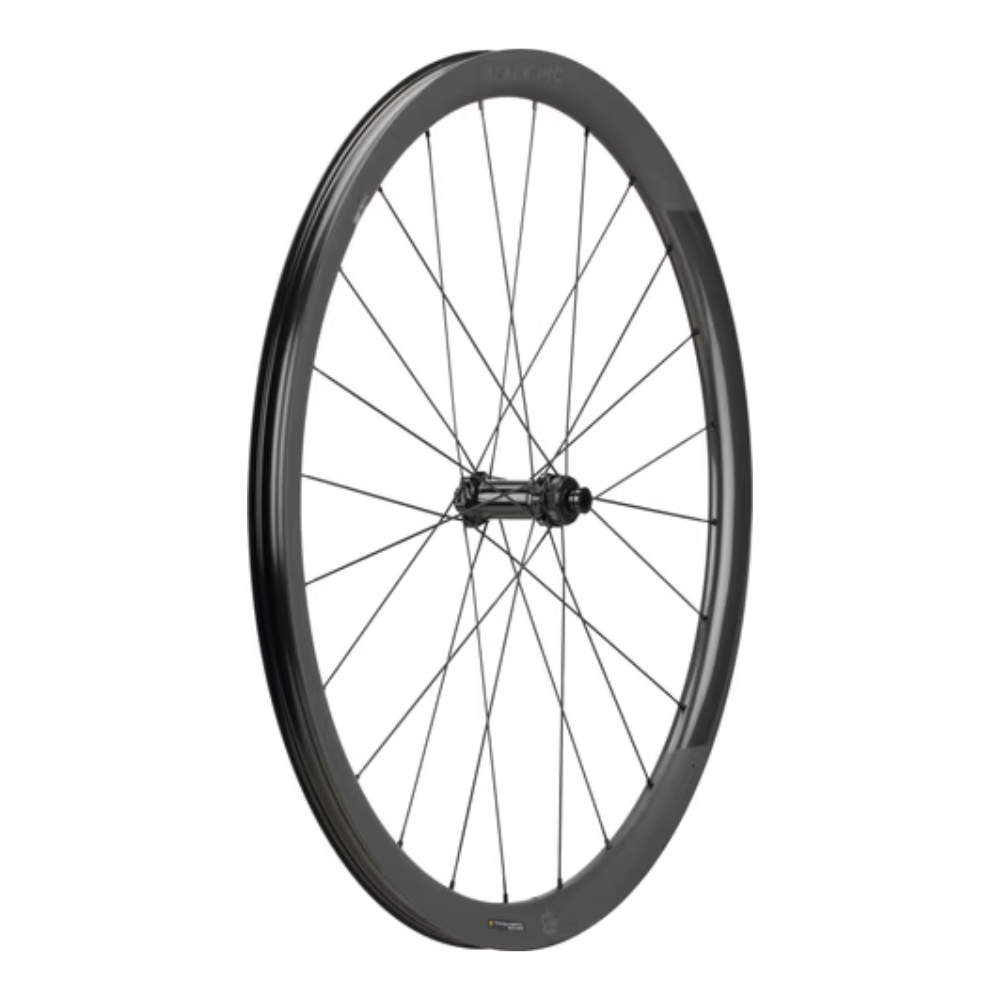 Rueda Black Inc Thirty Four Gravel en vista de tres cuartos izquierda.