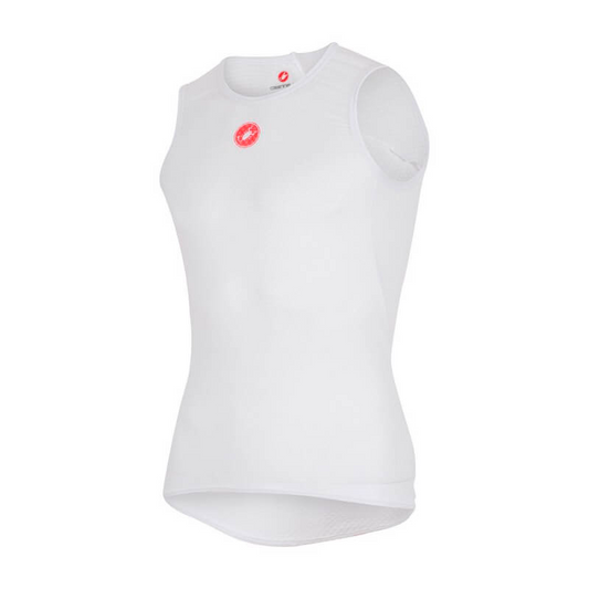 Base Layer Castelli Pro Issue Sleevless Blanco