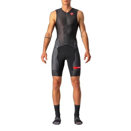Trisuit 2 Castelli Part Free San Remo Manga Corta