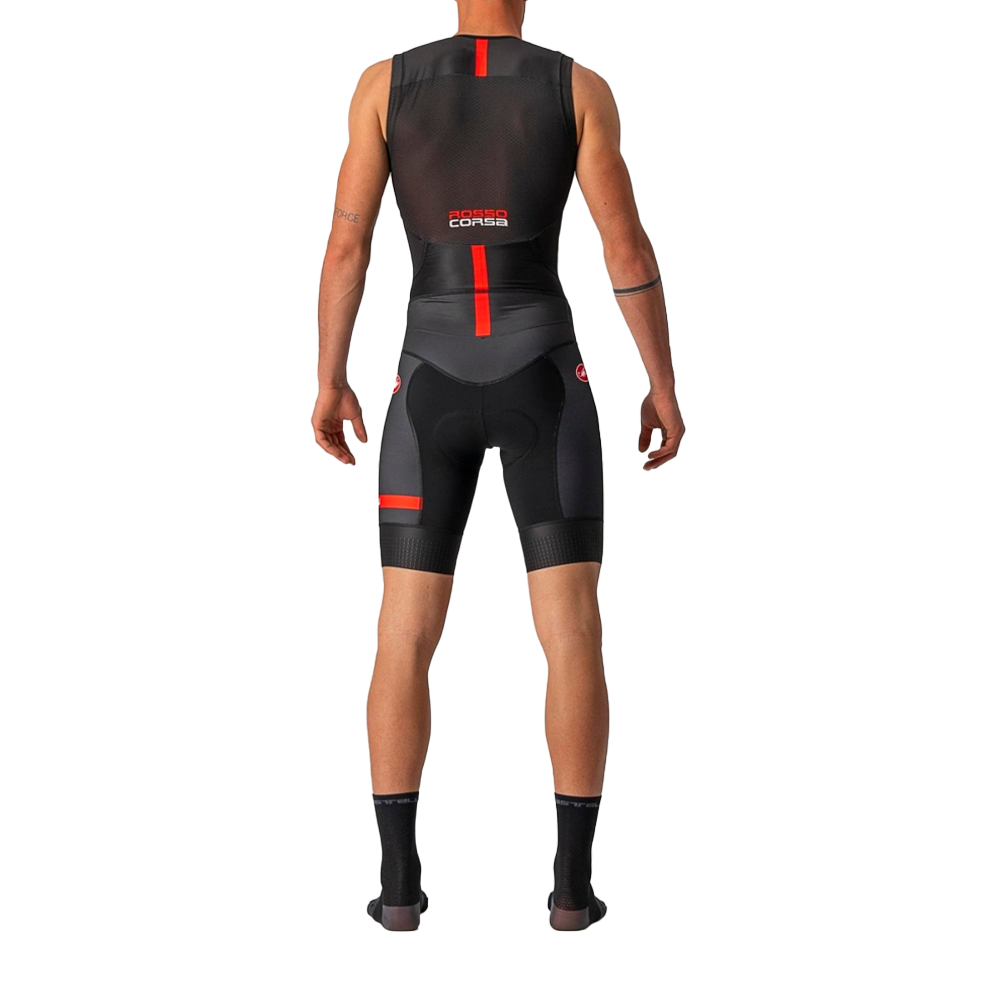 Trisuit 2 Castelli Part Free San Remo Manga Corta