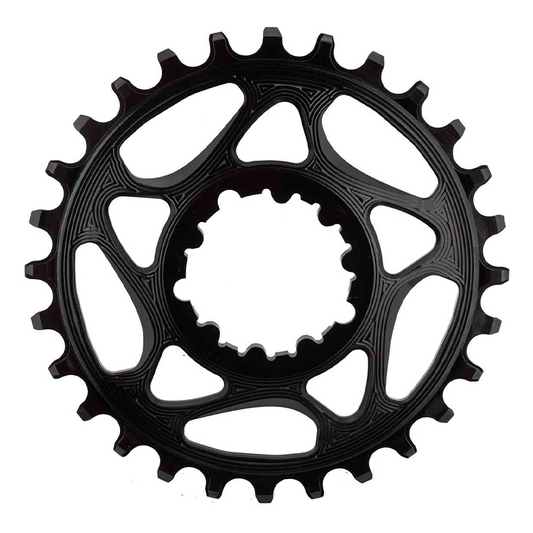 Coronilla Absolute Black Oval Sram Offset 6Mm