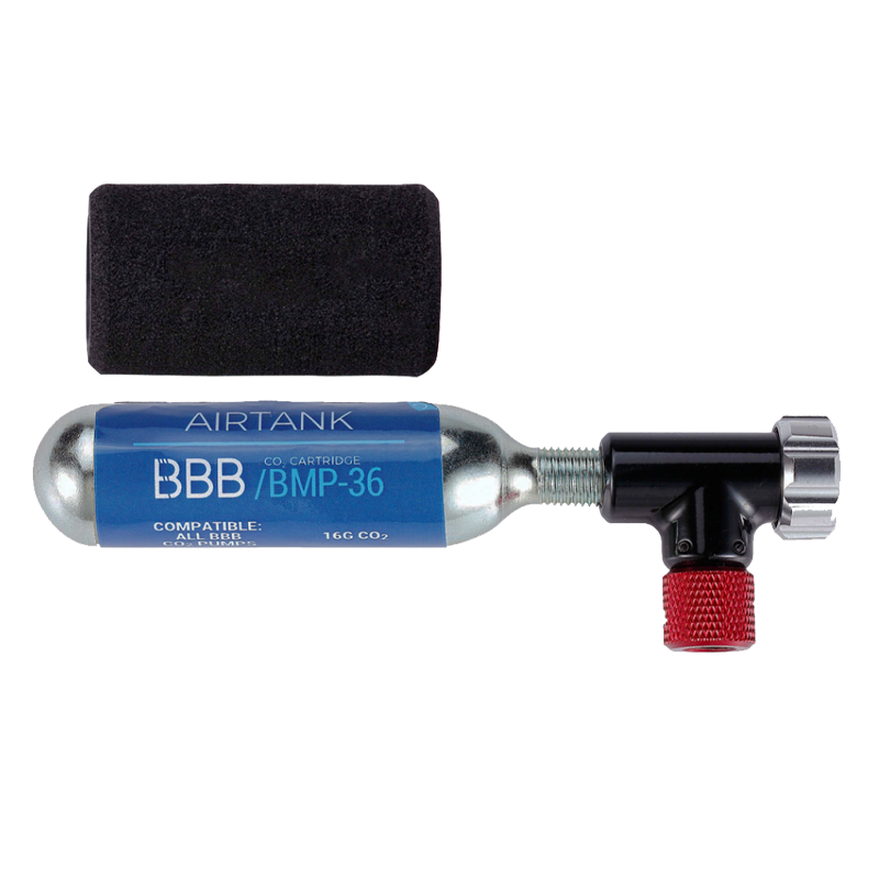 INFLADOR BBB DE CARTUCHO CO2 ALLOY + FUNDA - Bikexperts