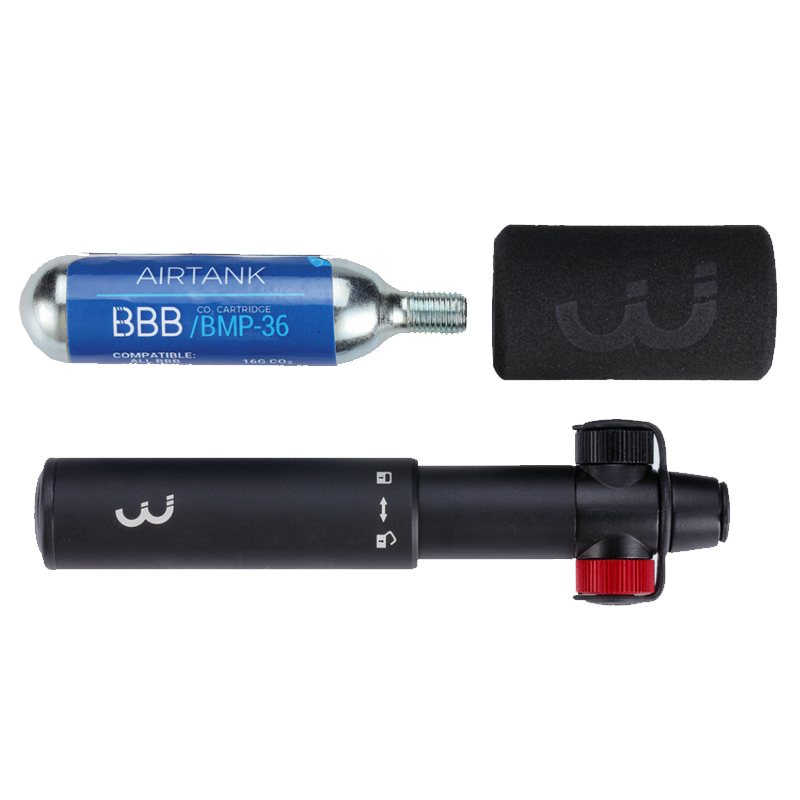 INFLADOR BBB DUAL CO2/CARTUCHO 16G FUNDA - Bikexperts
