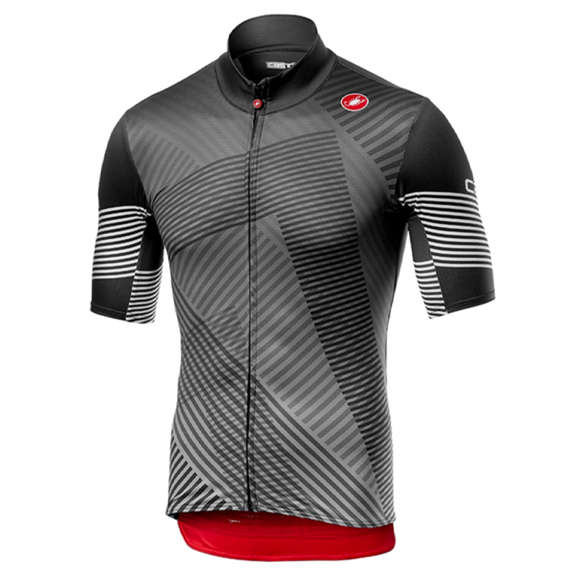 JERSEY CASTELLI MID WEIGHT SS DARK GRAY - Bikexperts