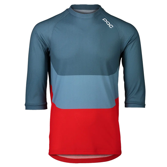 JERSEY POC MTB PURE 3/4 CALCITE MULTI BLUE - Bikexperts