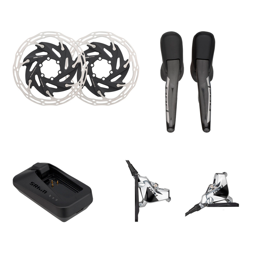 Kit Red Sram Etap Axs Ruta 2X D1 Disco Fm 6 Tornillos