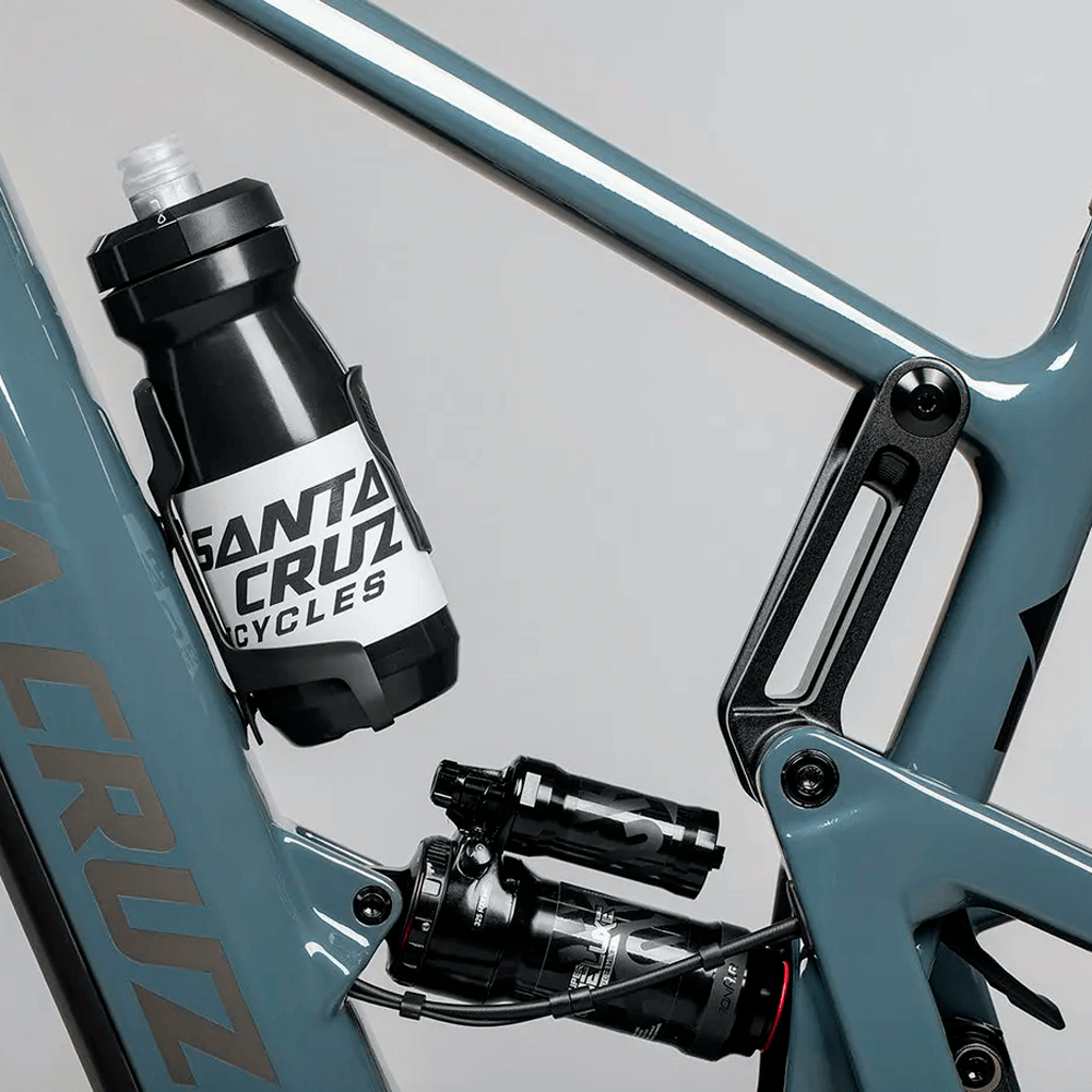 Detalle del sistema de suspensión VPP de la bicicleta Santa Cruz Heckler CC Kit GX AXS.