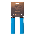 Par de grips Santa Cruz House azules presentados en su empaque frontal
