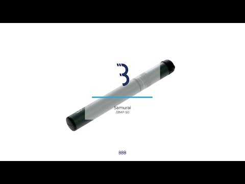 Inflador BBB Samurai Dual 210Mm Gris